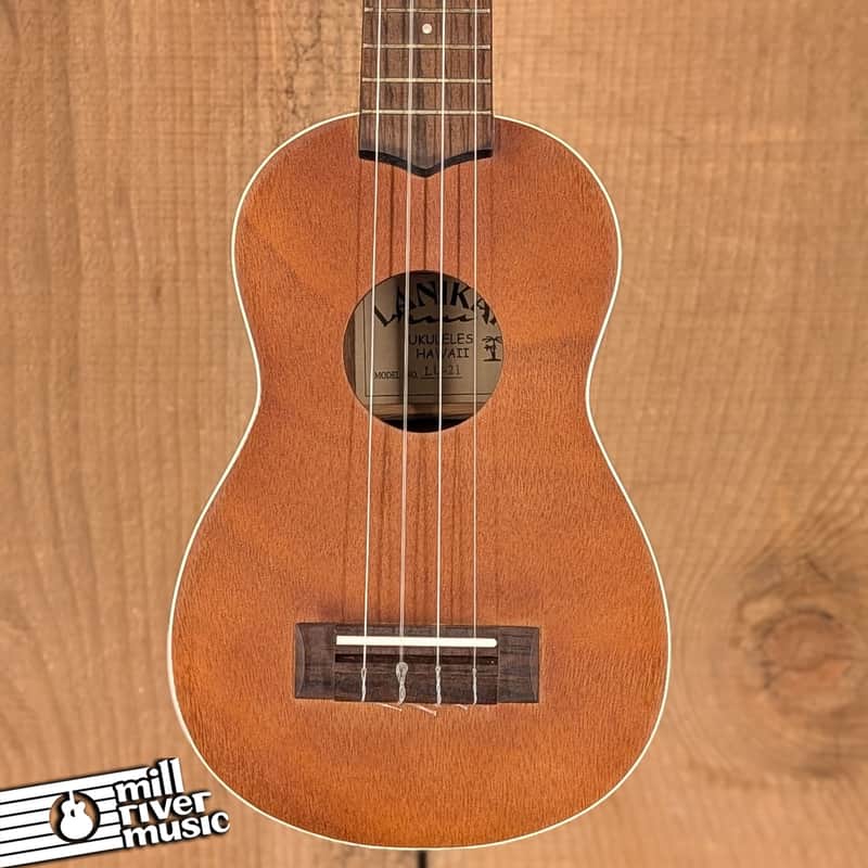 Lanikai Soprano Ukulele LU-21 w/Foam Hardshell Case - Used image 1