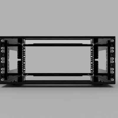 Freekie Audio 4U Slim Rack Case - RAL 9005 Jet Black image 6
