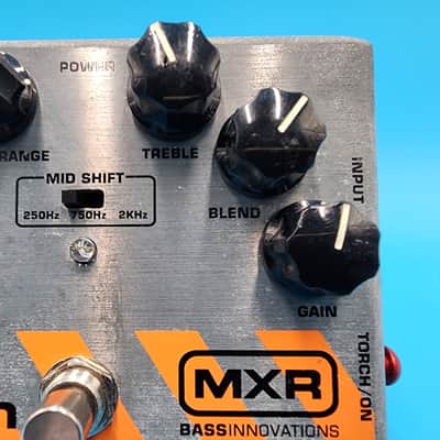 MXR M-181 Bass Blowtorch Overdrive Distortion Guitar Effect Pedal Boost 3 Band image 3
