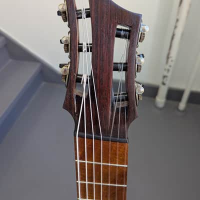 Paul McEvoy Guitars 'Dali' 7 String Multiscale Nylon String Classical Guitar 2024 - Sitka/Pau Rosa image 13