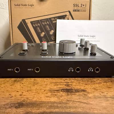 Solid State Logic SSL2+ MkII USB Audio Interface 2024 - Present - Black image 3
