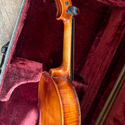 German Violin with case and bow, full size. William Lewis brand brand German Violin. Full size with case and bow. image 5