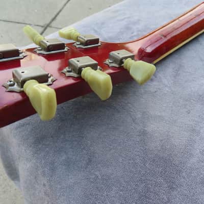 GIBSON LES PAUL SG 1963 CHERRY ORIGINAL MAESTRO CLEAN! image 16