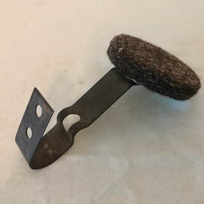 Vintage 60s 70s Ludwig Snare Drum Round Muffler Tone Control Mute, No Knob, 2 of 2 image 2