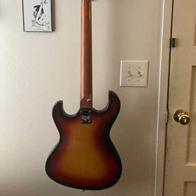 National Vintage Sixties National Model EG-467 2B 1960s - Sunburst image 4