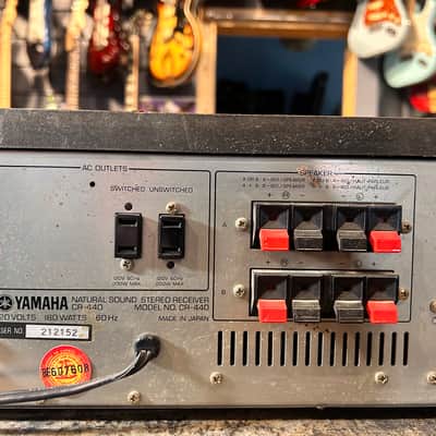 Yamaha CR-440 Vintage, Silverface, Hi-Fi Receiver image 7