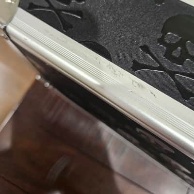 Coffin Case DL125SK Dark Line Series Skull-Embossed Coffin Flight Case 2000 - Black image 9