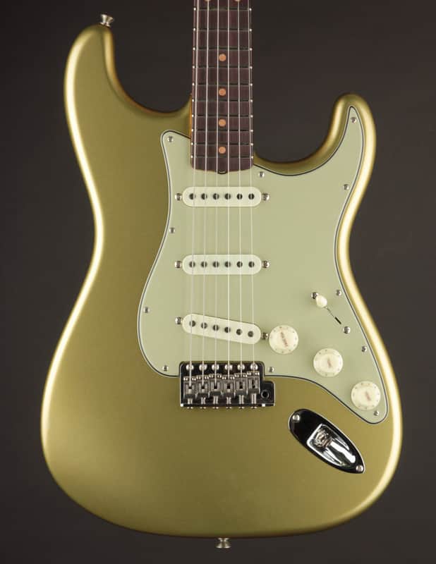 Fender Johnny A Signature Stratocaster Lydian Gold Metallic image 1