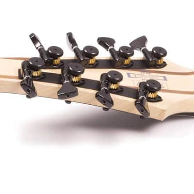 Hipshot Grip-Lock 8 String Black locking tuner upgrade for 4x4 with UMP