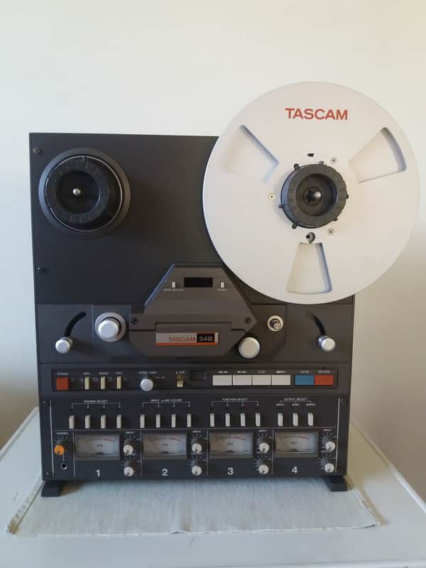 TASCAM 34B 1/4" 4-Track Reel to Reel Tape Recorder image 1