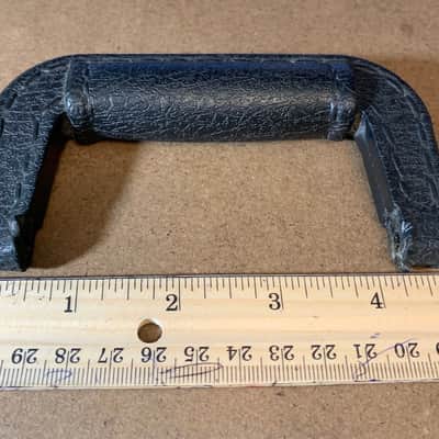 Vintage 1980s Bass Guitar Case Handle - Black - Hard Plastic - NO HARDWARE image 14