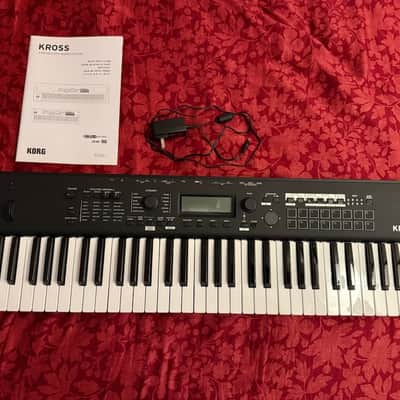 Korg KROSS 2 61-MB 61-Key Synthesizer Workstation 2017 - Present - Matte Black