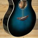 Yamaha APX600 Thinline Acoustic/Electric Guitar Oriental Blue Burst