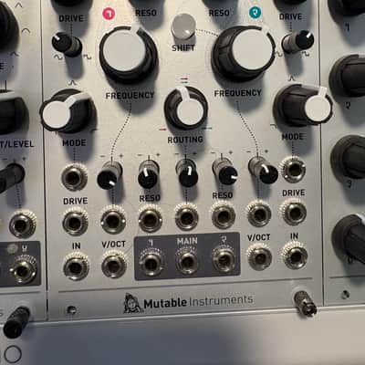 *Original* Mutable Instruments Blades Dual Multimode Filter 2020 - Present - Silver - Like New image 2