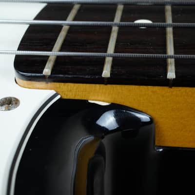 Fender JV PB62-75 Precision Bass Reissue MIJ Vintage 1982 Black First Year All Original w/ Hard Case image 8