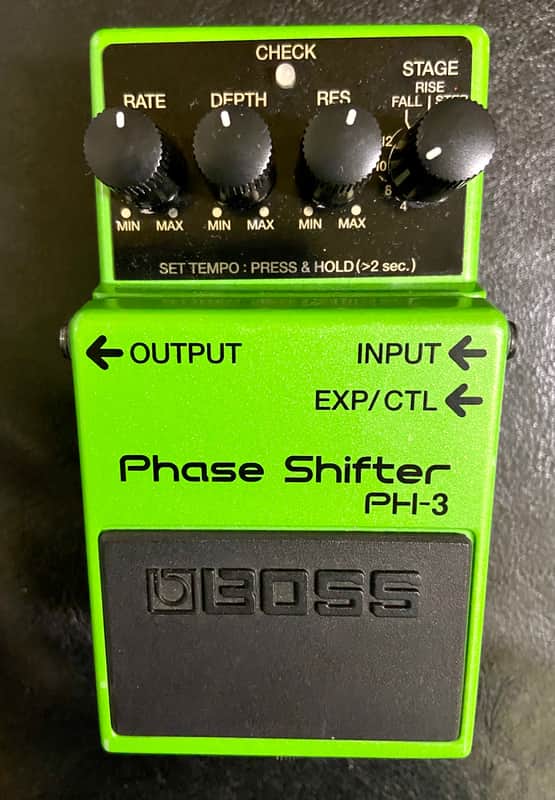 Boss PH-3 Phase Shifter (Dark Gray Label) 2000 - Present - Green image 1