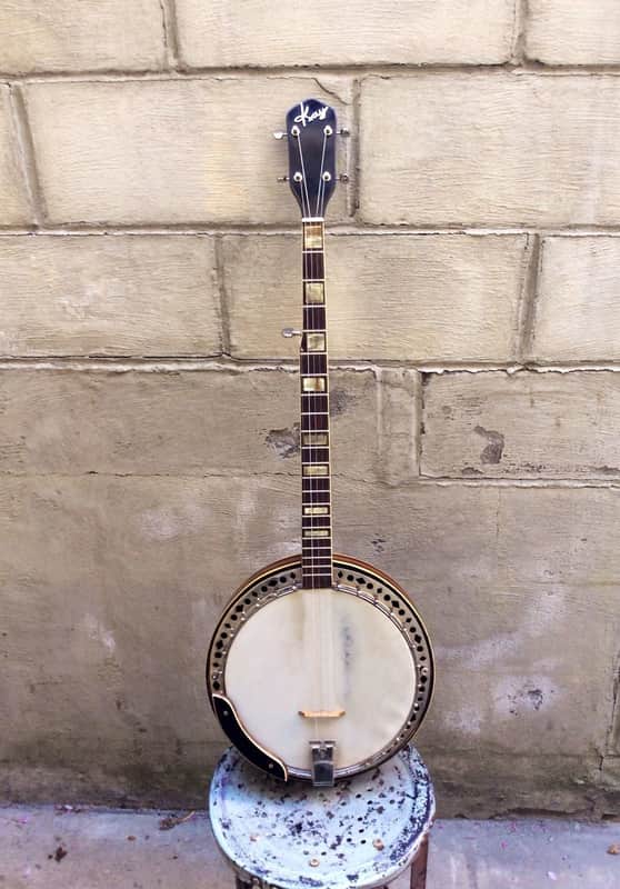 Vintage Kay Banjo 5 String K-1000 5 String Resonator Banjo K1000 1960's image 1