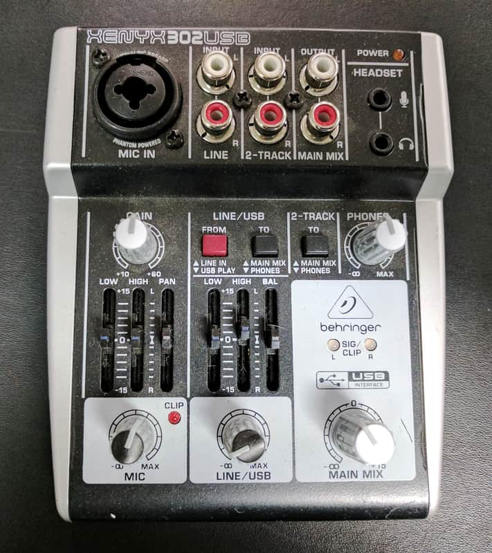 Behringer Xenyx 302USB Mixer and USB Audio Interface image 1