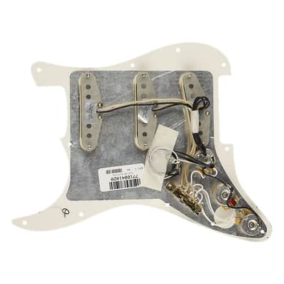 Fender Prewired Stratocaster Pickguard w/ Custom Shop Custom '69 Pickups (Parchment White) image 2