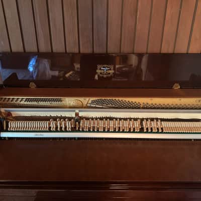 Kawai CE-7 Upright Piano 1977-1983 - Walnut image 2