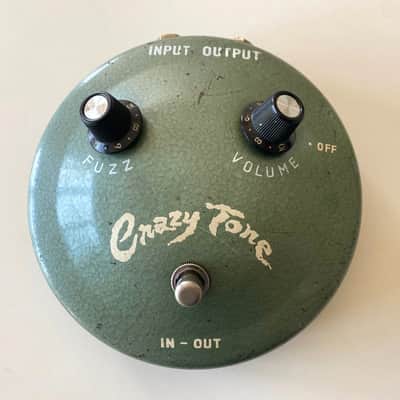 1967 Guyatone Crazy Face Tone Fuzz Pedal - RARE Germanium Fuzz Face Copy, Sounds Great image 1