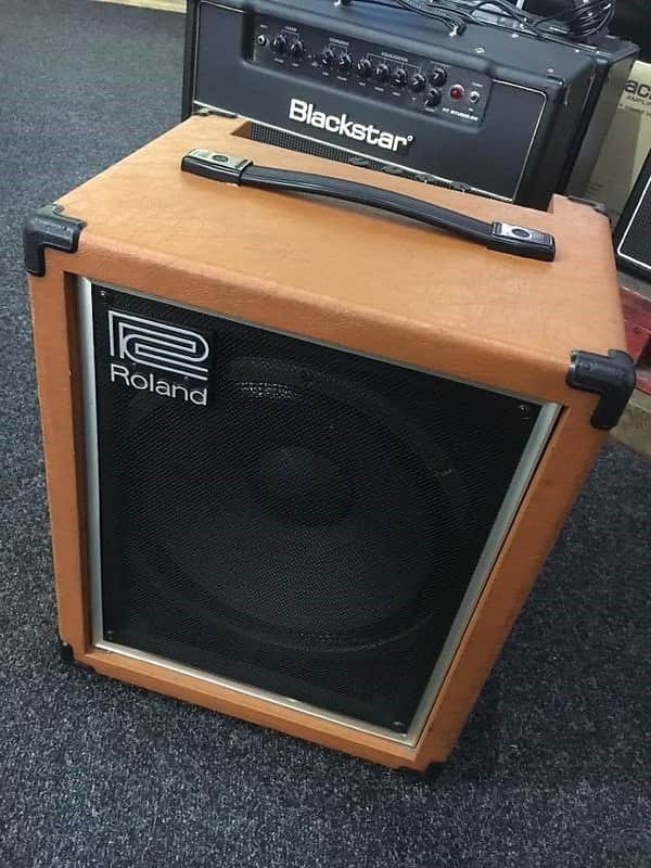 Roland Cube 60 Bass Amp, Orange - Used image 1