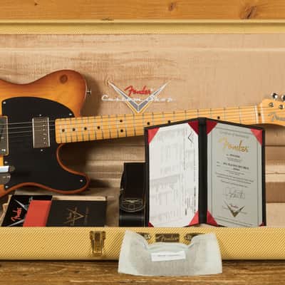 Fender Custom Shop Masterbuilt Jason Smith 50s Tele - NOS Tobacco Sunburst image 11