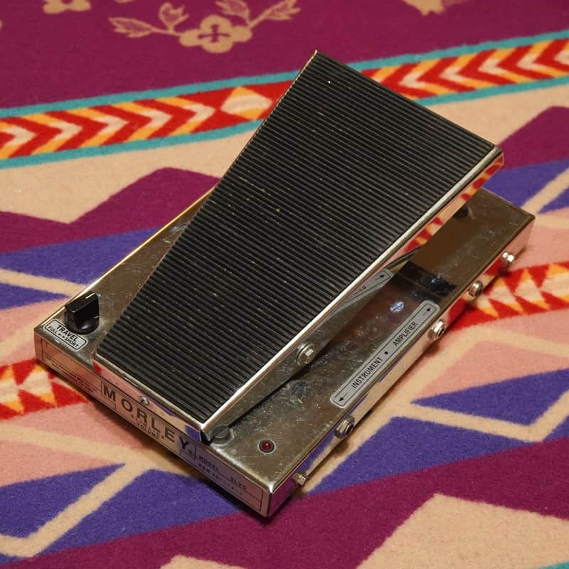 1970s Morley Slimline Volume Pedal Silver