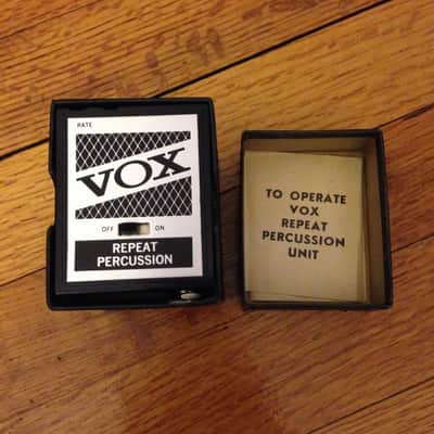 Vintage Vox Repeat Percussion Tremolo Effect V809 | Rare w/Box & Manual image 1