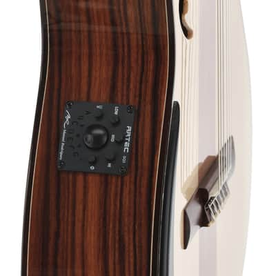 Manuel Rodriguez Cortado Santo Rosewood 4/4 Gloss E-Acoustic Cutaway (501462) image 11