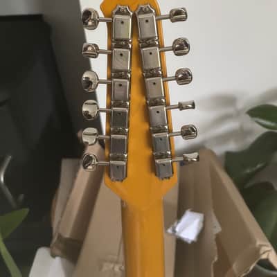 Fender ST12 TX 12-String Stratocaster MIJ 2004 - 2007 - Burgundy Mist Metallic image 6