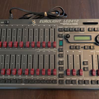 Behringer Eurolight LC2412 24-Channel DMX Lighting Console 2010s - Standard image 1