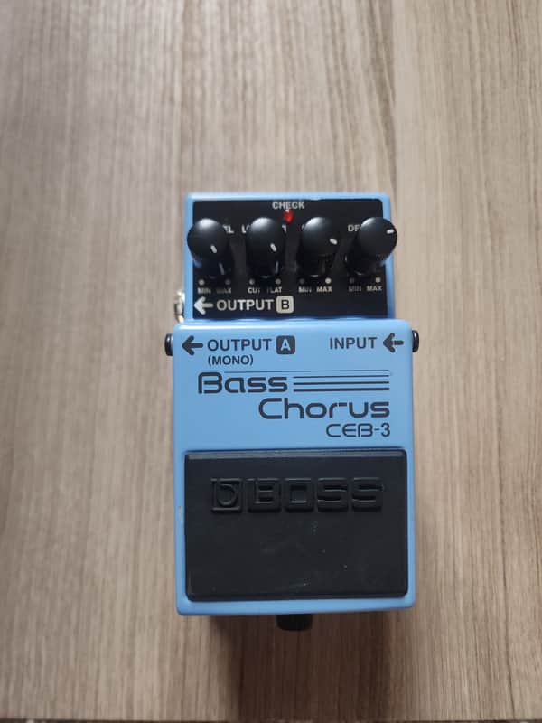 Boss CEB-3 Bass Chorus (Pink Label) | Reverb