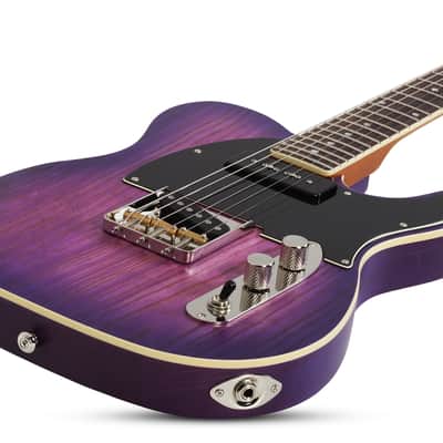 Schecter PT Special Purple Burst Pearl image 3