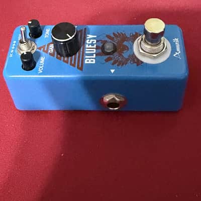 Amuzik Bluesy Overdrive- Blue CIB image 5