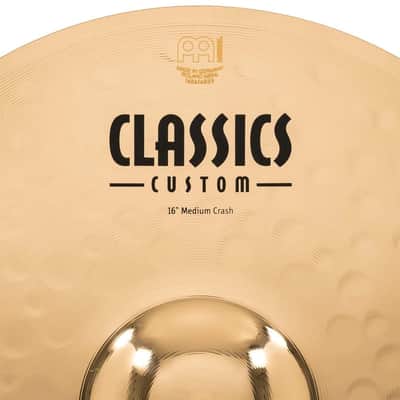 Meinl Classics Custom Medium Crash Cymbal 16" image 4