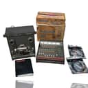 1980's Tascam 38 1/4" 8 Track Tape Machine/Tascam M-30 8-Channel Mixer