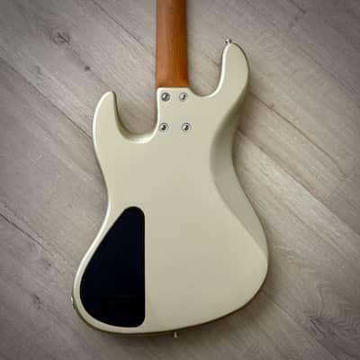Sadowsky MetroExpress 21-Fret Hybrid P/J Bass, Morado Fingerboard, 4-String - Solid Champagne Metallic High Polish (SMX21HP4 J7R OKU FR) image 6