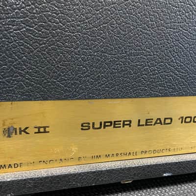 1976 Marshall JMP 1959 Super Lead MKII 100W image 6