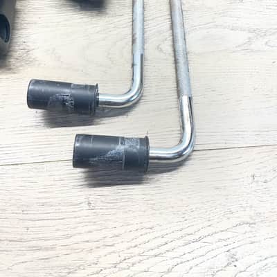 Set of 2 Roland MDC-10U Hatch Rack Mounts w/ L-Rods image 2
