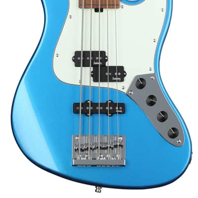 Sadowsky MetroExpress 21-Fret Hybrid PJ 5-string Bass - Ice Blue Metallic image 1