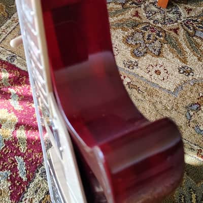 Gibson Les Paul Studio Bound Neck. Natural Faux Binding 2024 - Present - Wine Red image 6