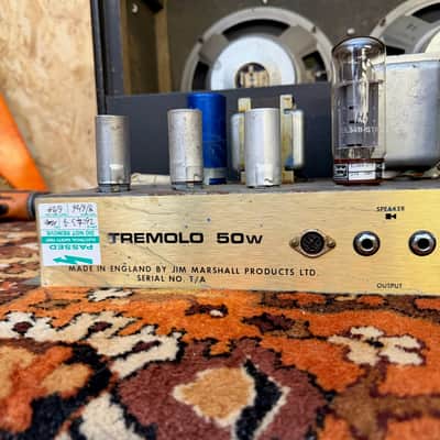 Vintage 1969 Marshall Bluesbreaker Tremolo 50 JMP 2x10 Amplifier Combo 1960s image 9