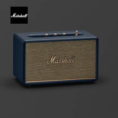 Marshall Acton III Wireless Bluetooth Speaker - Midnight Blue image 1