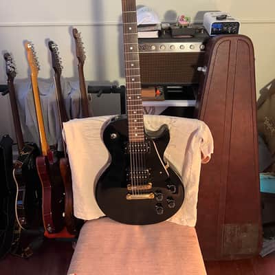Ibanez 2342 Deluxe '59er Single Cutaway Electric Guitar with Dot Inlays 1975 - 1977 - Black image 1