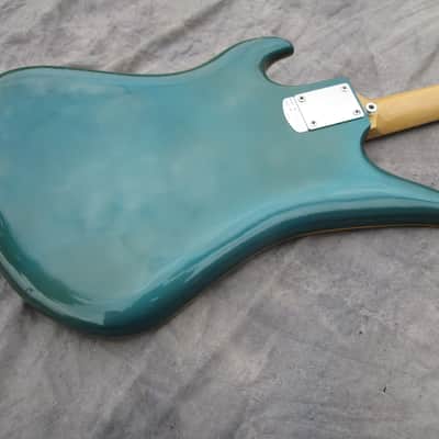 Teisco Spectrum 5 Japan Original 1967 Lake Placid Blue Van Halen image 7