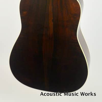 M.J. Franks Legacy Dreadnought, Adirondack Red Spruce, Brazilian Rosewood - VIDEO image 13