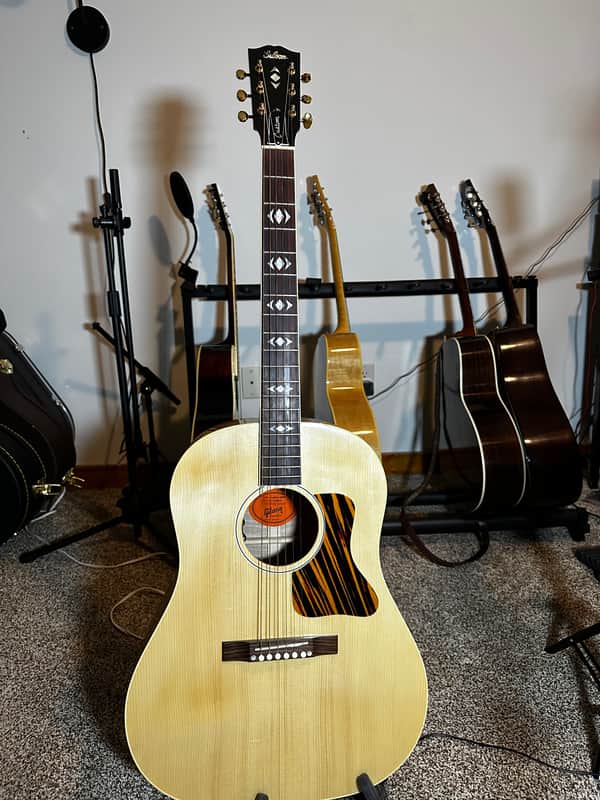 Gibson Advanced Jumbo Custom Maple 2015 - Antique Natural image 1