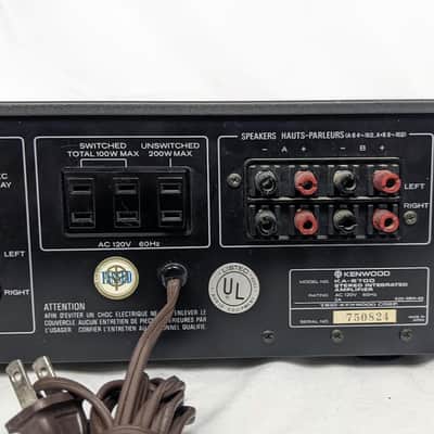 Vintage Kenwood KA-5700 Stereo Integrated Amplifier image 9