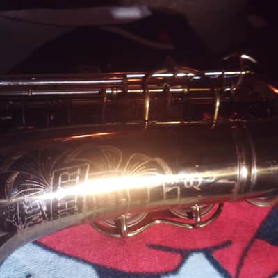 H.N. WHITE * ZEPHYR , ( KING ) ALTO AMAZING SAX ZEPHYR 1944 - BRASS image 1
